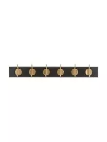 Nordal Garderobenleiste Edgy Aus Holz Mit 6 Haken 3 Nordal Garderobenleiste Edgy Aus Holz Mit 6 Haken