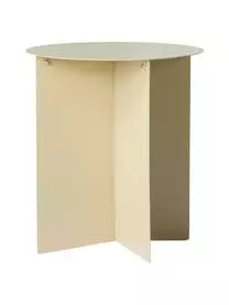 HKliving Runder Metall-Beistelltisch Dinga