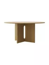 Menu Runder Esstisch Androgyne Mit Eichenfurnier, Verschiedene Größen