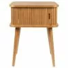 Zuiver Holz-Nachttisch Barbier Mit Schiebetür Und Geriffelter Front 2 Zuiver Holz-Nachttisch Barbier Mit Schiebetür Und Geriffelter Front -Angebote Möbel Store 1690548