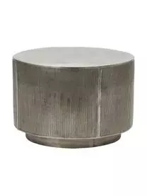 House Doctor Runder Couchtisch Rota Mit Geriffelter Front