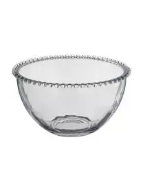 Cote Table Glas-Schüssel Perles Mit Randdekor 3 Cote Table Glas-Schüssel Perles Mit Randdekor