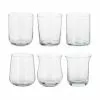 Bitossi Home Mundgeblasene Wassergläser Diseguale In Unterschiedlichen Formen, 6 Stück -Angebote Möbel Store 1692133