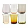 Bitossi Home Mundgeblasene Wassergläser Diseguale In Unterschiedlichen Farben Und Formen, 6 Stück -Angebote Möbel Store 1692279
