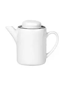 Broste Copenhagen Handgemachte Porzellan Teekanne Salt Aus Porzellan, 1.3 L