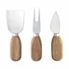 Bloomingville Silbernes Käse-Set Chase Mit Griffen Aus Akazienholz, 3-teilig 1 Bloomingville Silbernes Käse-Set Chase Mit Griffen Aus Akazienholz, 3-teilig -Angebote Möbel Store 1692489