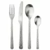Broste Copenhagen Silbernes Besteck-Set Hune Mit Gehämmerten Griffen, 4 Personen (16-tlg.) -Angebote Möbel Store 1692510