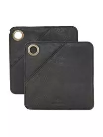 House Doctor Leder-Topflappen Square, 2 Stück