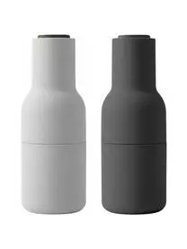 Menu Designer Salz- & Pfeffermühle Bottle Grinder Mit Walnussholzdeckel, 2er-Set 3 Menu Designer Salz- & Pfeffermühle Bottle Grinder Mit Walnussholzdeckel, 2er-Set