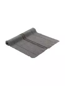 Madam Stoltz Baumwoll-Tischläufer Ripo Mit Fransen