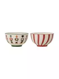 Bloomingville Schälchen Jolly Mit Nussknacker-Motiven, 2er-Set