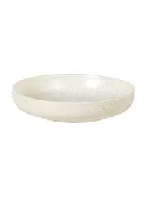 Broste Copenhagen Handgemachte Suppenteller Nordic Vanilla, 4 Stück