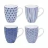 Tokyo Design Studio Handgemachte Porzellan-Tassen Nippon, 4-er Set -Angebote Möbel Store 1693401