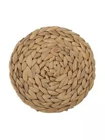 Bloomingville Topfuntersetzer Sammi Aus Wasserhyazinthe, 2 Stück