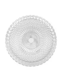 Cote Table Platzteller Milesia Aus Ornamentglas, 2 Stück