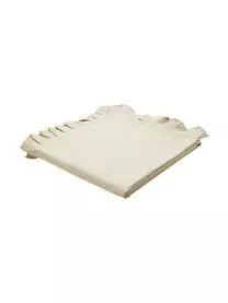 Cote Table Baumwoll-Tischdecke Chambray Mit Rüschen