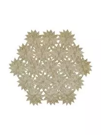 Cote Table Sechseckige Tischsets Noel, 2 Stück