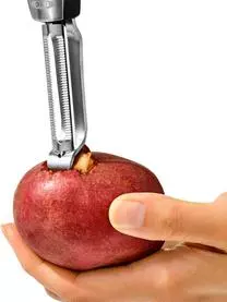 OXO Sparschäler Peel Aus Edelstahl 8 OXO Sparschäler Peel Aus Edelstahl – Bild 6