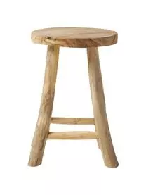 HOUSE NORDIC Hocker Badia Aus Teakholz 4 HOUSE NORDIC Hocker Badia Aus Teakholz – Bild 2