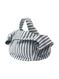 Broste Copenhagen Gestreifter Brotbeutel Strips Aus Baumwolle