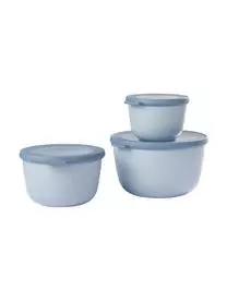 Mepal Runde Aufbewahrungsschüssel Cirqula, 3er-Set