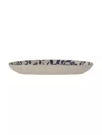 Bloomingville Handbemalte Servierplatte Petunia Mit Blumenmuster