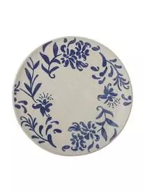 Bloomingville Handbemalte Speiseteller Petunia Mit Blumenmuster, 6 Stück