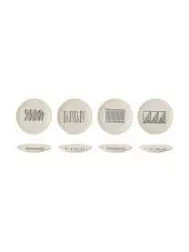 Bloomingville Handgemachte Frühstücksteller Eliana, 4er-Set 5 Bloomingville Handgemachte Frühstücksteller Eliana, 4er-Set – Bild 3