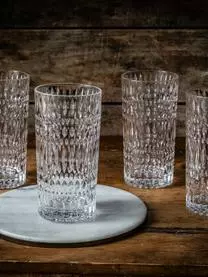 Nachtmann Kristall-Longdrinkgläser Ethno, 4 Stück 4 Nachtmann Kristall-Longdrinkgläser Ethno, 4 Stück – Bild 2