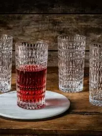 Nachtmann Kristall-Longdrinkgläser Ethno, 4 Stück 7 Nachtmann Kristall-Longdrinkgläser Ethno, 4 Stück – Bild 5