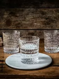 Nachtmann Kristall-Wassergläser Ethno, 4 Stück 8 Nachtmann Kristall-Wassergläser Ethno, 4 Stück – Bild 6