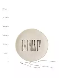 Bloomingville Handgemachte Frühstücksteller Eliana, 4er-Set 4 Bloomingville Handgemachte Frühstücksteller Eliana, 4er-Set – Bild 2