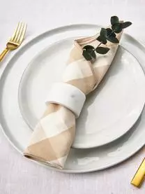 Andrea House Karierte Servietten Vichy, 2 Stück 6 Andrea House Karierte Servietten Vichy, 2 Stück – Bild 4