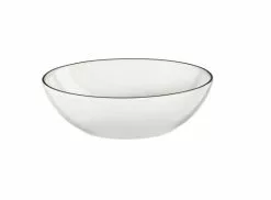 ASA Schale à Table Ligne Noir Ø 15,5 Cm