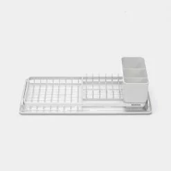 BRABANTIA Abtropfgestell Kompakt In Light Grey 12,5 Cm X 46,3 Cm