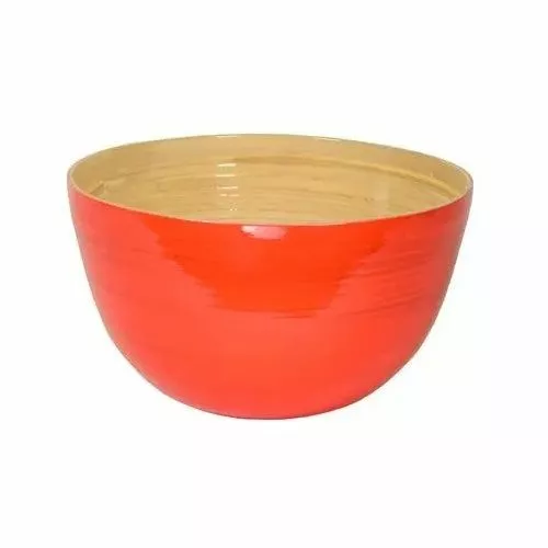 Albert L. Bambus-Schüssel In Orange Ø 30 Cm 3 Albert L. Bambus-Schüssel In Orange Ø 30 Cm